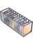 Gray 11 Grids Style Jeans Compartment Storage Box Closet Wardrobe Clothes Drawer Mesh Separation Organizer Boxes Stacking Pants Storage Organizer (Yurt Dışından) 1