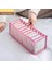 Pembe 11GIRDS Tarzı Iç Çamaşırı Sutyen Organizatör Saklama Kutusu Çekmece Dolap Organizatörleri Iç Çamaşırı Için Kutular Atkı Çorap Sutyen (Yurt Dışından) 2