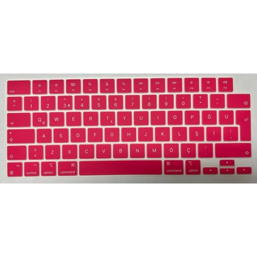 Apple Macbook Pro 14 inç M3/M3 Pro/M3 Max A2992 A2918 Uyumlu Türkçe Q Klavye Koruyucu