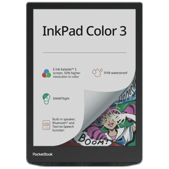 PocketBook Inkpad Color 3 Suya Dayanıklı Renkli E-Kitap Okuyucu