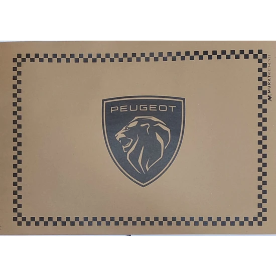 Murat Peugeot Kağıt Oto Paspas 130GR 100 Adet
