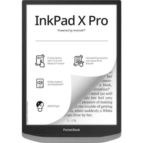 PocketBook Inkpad x Pro 10.3 E-Kitap Okuyucu ve E-Note