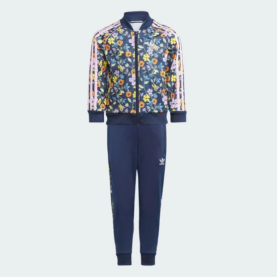 Adidas Floral Sst Track Suit Çocuk Eşofman Takımı