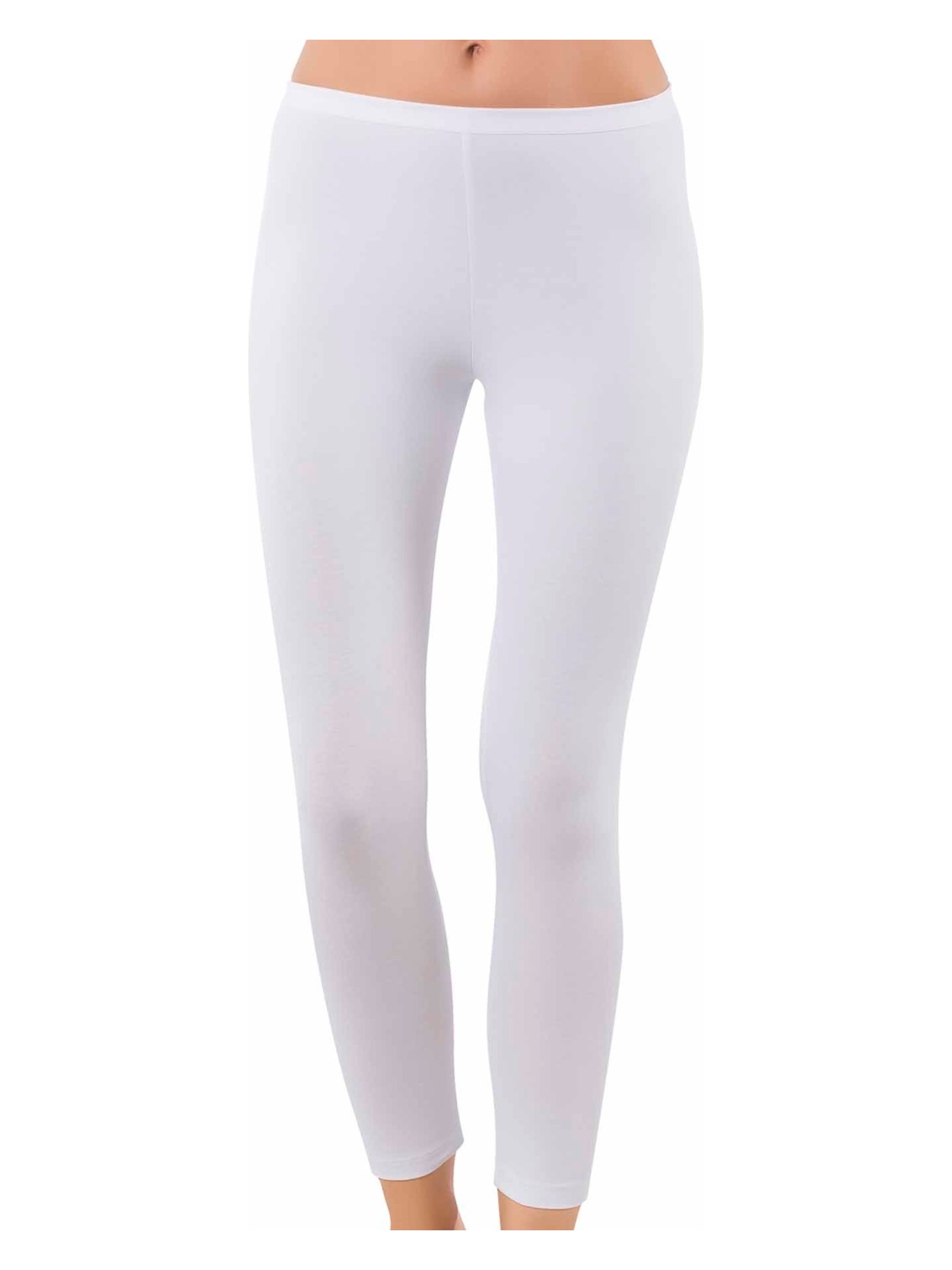 Özkan Underwear 0415 Kadın Pamuklu Likralı Süprem Düz Uzun Tayt