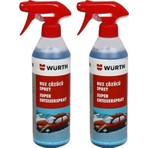 Würth Buz Çözücü Sprey 500 ml Mavi Renkle Buz ve Kırağıyı Kolayca Temizler 2 Adet