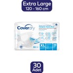 Coverdry Tekstil Yüzeyli Bel Bantlı Hasta Bezi 30 Adet Xlarge Beden Yüksek Konfor Sağlar