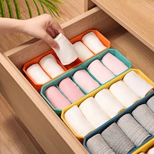 Shanhua Shop Db Stili 1-5 Hücre 5 Hücre Saklama Kutusu Plastik Giysi Saklama Kutusu Organizatör Kravat Sütyen Çorap Çekmece Kozmetik Bölücü Düzenli Organizasyon #m (Yurt Dışından)