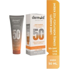 Dermokil Leke Karşıtı Güneş Koruyucu Yüz Kremi 50 Spf 50ml