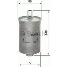 Bosch 0986AF8092 Benzin Filtresi Mercedes W124 W201 85-95 1.8 2.0 2.3 Uyumlu