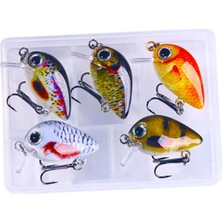 Binduo 5 Mini Crankbait Sert I Su ve Tuzlu Su D (Yurt Dışından)