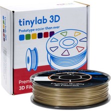 TinyLab 3D 1.75mm 1000gr Altın PLA Filament 190-220°C Baskı Sıcaklığı - Yüksek Kalite, Çevre Dostu, Mükemmel Yapışma ve Pürüzsüz Yüzey