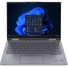 Lenovo - X1 Yoga Gen 8 - 14'' 4k+ OLED Dokunmatik 2'si 1 Arada Dizüstü Bilgisayar ve Kalem - Intel Core I7-1370P Vpro- 32GB DDR5-6400MHZ Ram - 1tb SSD - 4G LTE Mat Siyah (3yılyerindegaranti)