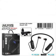 Auris BT19 130 Saat Müzik Boyun Askılı Bluetooth Kablosuz Kulaklık