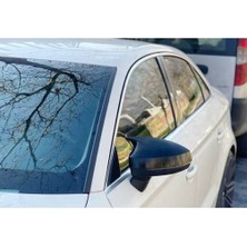 HYM Tuning Audi A3 8V Yarasa Ayna Kapağı, Parlak Siyah, Abs Plastik