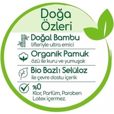 Bebem Natural Bebek Bezi Fırsat Paketi 3 Beden 4-9 kg 56 Adet