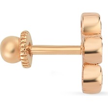 Altın Sepeti Rose Altın Tria Helix Piercing