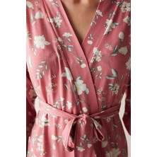 Penti Floral Pembe Sabahlık