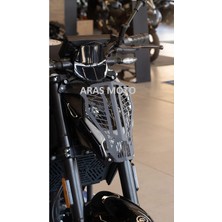 Aras Moto Cf Moto Nk 250 Far Koruma Demiri 2017 - 2023 Cnc Kesim,statik Boyalı - Arasmoto