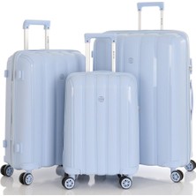 MÇS Üçlü Polipropilen Valiz Seti V305