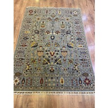 Yünser Yün Halı Uşak Saf Yün Yüksek  Yün Den Dokunmuş Halı Modeli