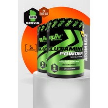 Run Nutrition Glutamine x 2 Adet - 600 gr - 120 Servis