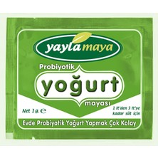 Yayla Maya Probiyotik Yoğurt Mayası 20’li Kutu (20 x 1 gr)