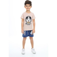 Kinderos Mickey Mouse Baskılı Alt Üst Takım 2016