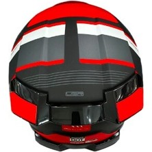 mt Thunder 4 Sv R25 B5 Şeffaf Vizör Kask Kırmızı Mat Siyah