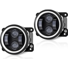 Gorgeous Inç Angel Eyes LED Sis Farı Araba Ön Sis Farı (Yurt Dışından)