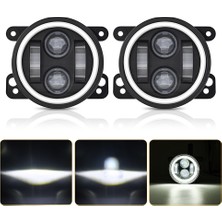 Gorgeous Inç Angel Eyes LED Sis Farı Araba Ön Sis Farı (Yurt Dışından)