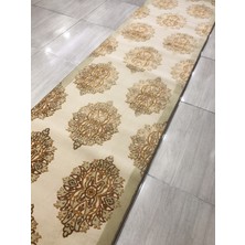 Burak Halı Burak  Halı Simin 054 Krem 80X300 Krem Bej 3 Metre Yolluk !