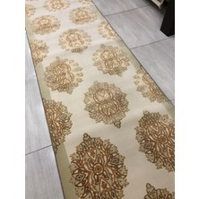 Burak Halı Burak  Halı Simin 054 Krem 80X300 Krem Bej 3 Metre Yolluk !