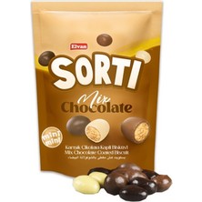 Sorti Mix Çikolata Kaplamalı Bisküvi Draje 150 gr