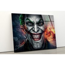 Myphotostation Joker Temperli Cam Duvar Tablosu
