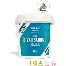 Levand Peeling Siyah Sabunu Lavanta 1 kg