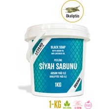 Levand Peeling Siyah Sabunu Okaliptüs 1kg