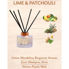 Feu du Ciel Premium Lime & Patchouli Limon Ve Paçuli Yasemin Çubuklu Oda Kokusu 150 ml