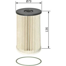 Bosch 0986TF0173 Yakıt Filtresi Volkswagen Caddy Iıı Passat Tıguan Touran Leon Tol Uyumlu