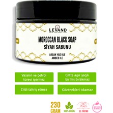 Levand Fas Siyah Sabunu Amber / Beldi/ Jel Peeling Sabunu 230 gr