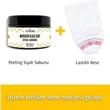 Levand Fas Siyah Sabunu Gül / Beldi / Jel Peeling Sabunu 230 gr