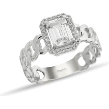 Pirnus Diamond - Yüzük - 14 Ayar Altın - Gramı : 3.07