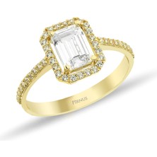 Pirnus Diamond - Yüzük - 14 Ayar Altın - Gramı : 1.78