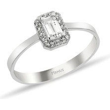 Pirnus Diamond - Yüzük - 14 Ayar Altın - Gramı : 1.24