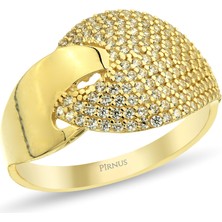 Pirnus Diamond - Yüzük - 14 Ayar Altın - Gramı : 2.50