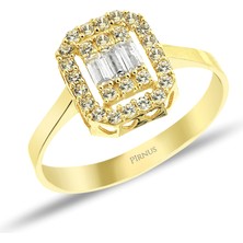 Pirnus Diamond - Yüzük - 14 Ayar Altın - Gramı : 1.65