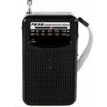 Roxy Rxy-Bariton Cep Tipi Mini Analog El Radyo Küçük Mutfak Radyosu Deprem Çantasına Uygun