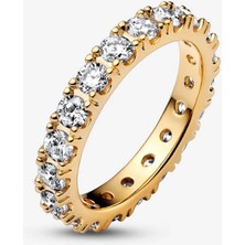 Poseidons Jewellery Tarz Işıltılı Tamtur Sonsuzluk Yüzük