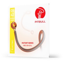 Pitbull Strings Mutant Seri Kopmalara Karşı Esnekliği Artırılmış Elektro Gitar Teli Takım + Pena Meg