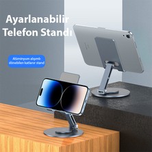 Ason Plus Dux Ducis Es Series Alüminyum Alaşımlı 360° Dönebilen Katlanır Telefon Standı