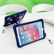 Fogy Apple Ipad Air 4 ve Air 5 10.9 Inç Case Kickstand Silikon Pc Astronot Tasarım Tablet Kapağı Kılıfı